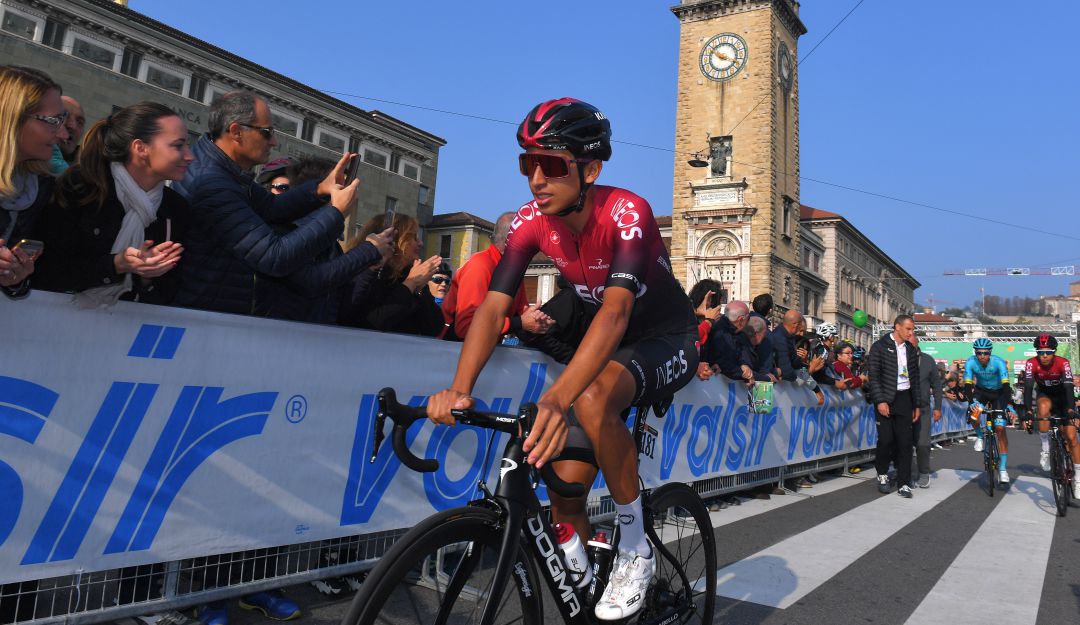 Giro de Lombardía ciclismo: Egan Bernal termina tercero en su última carrera de la temporada
