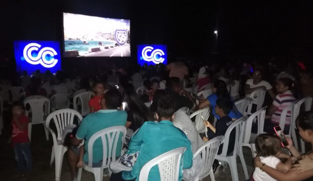 Cine ruta 90 Santa Rosa del Sur Bolívar: El cine llegó a Santa Rosa del Sur – Bolívar, gracias a la Ruta 90
