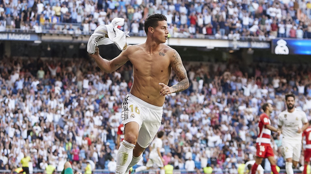 "Simplemente James" Así homenajeó LaLiga al colombiano