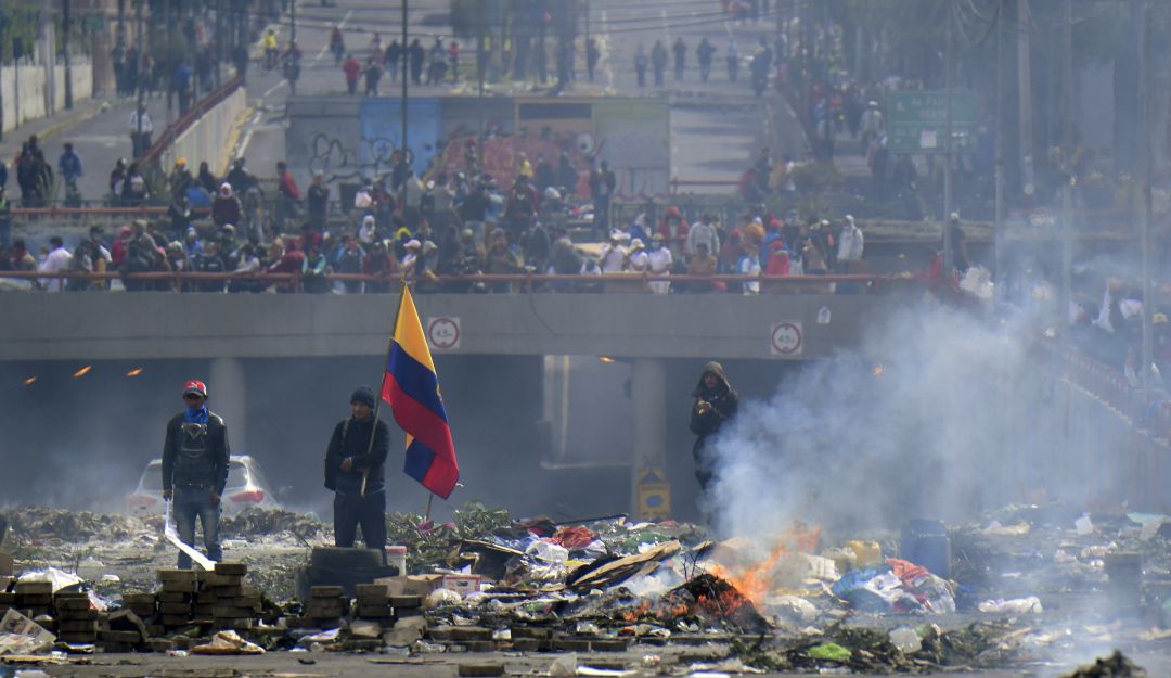 Crisis Ecuador: Aumentan a siete los fallecidos en las protestas en Ecuador