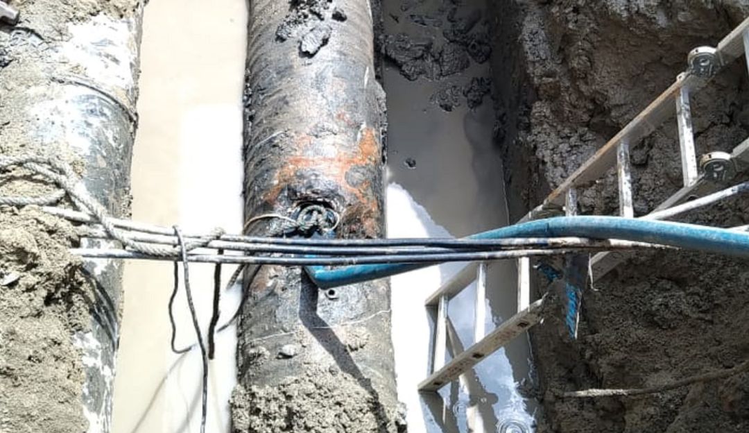 Sin agua están 9 mil 250 hogares en Bello, por un daño en una tubería