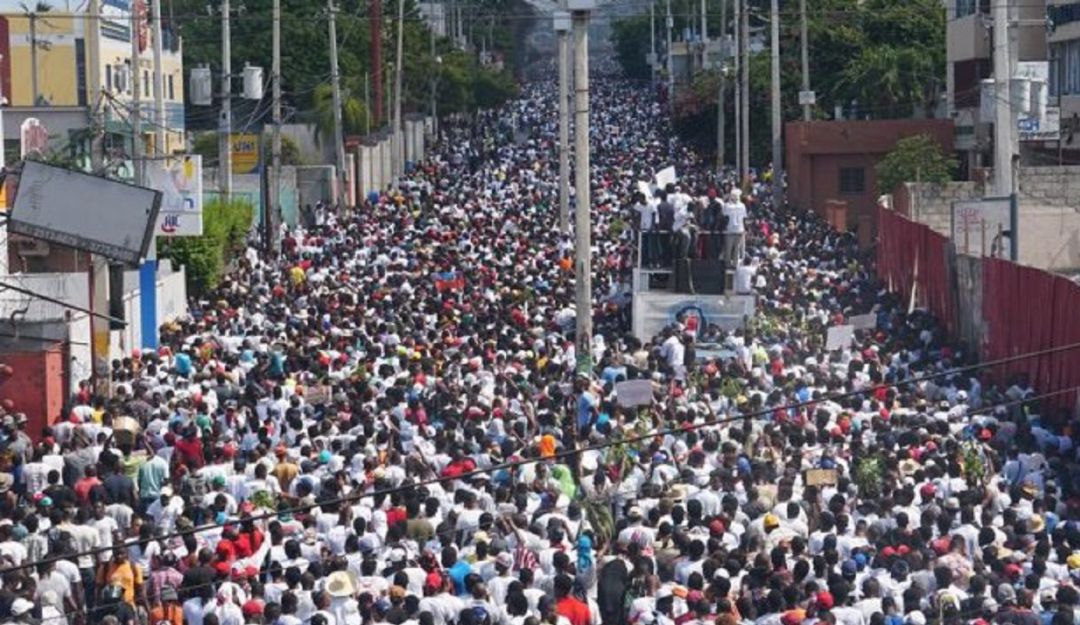 Artistas haitianos piden renuncia del presidente: En Haití los artistas se manifiestan para reclamar renuncia del presidente