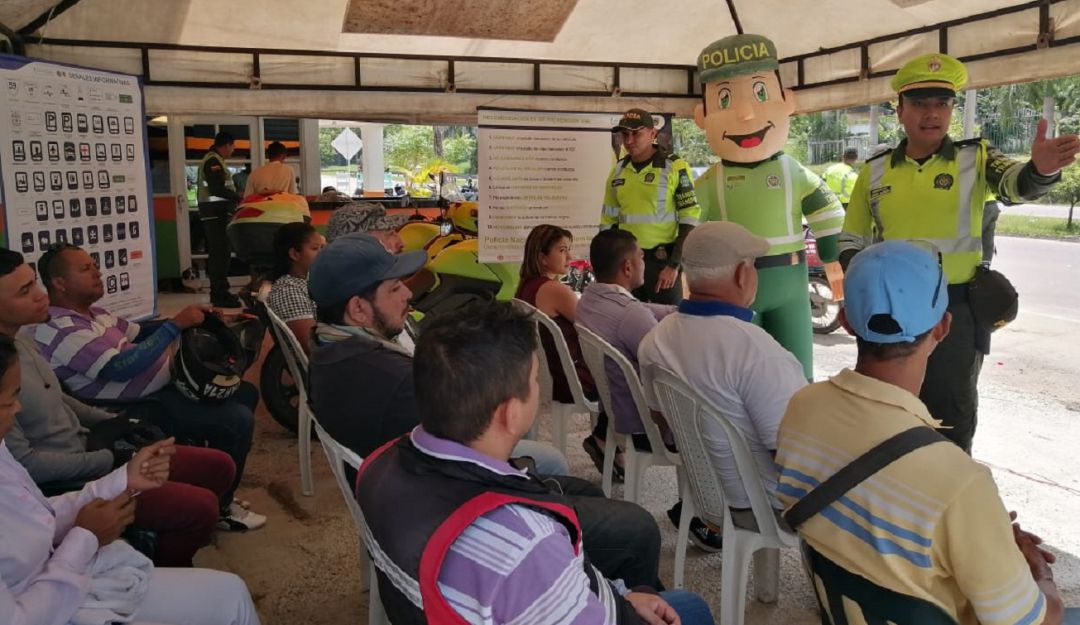 Disminución accidentes tránsito Bolívar: En Bolívar policía reporta disminución del 60% en accidentes de tránsito