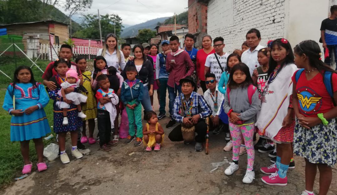 Indígenas embera en Ibagué: Familias embera regresaron a su lugar de origen