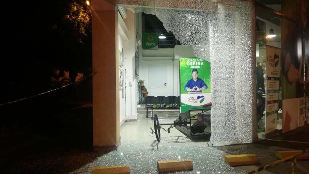 La policía anunció ruta de acompañamiento al candidato Ospina