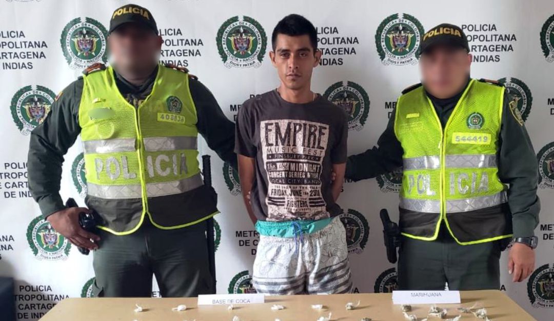 tráfico de estupefacientes Cartagena y Turbaco: Nueve capturados por tráfico de estupefacientes en Cartagena y Turbaco