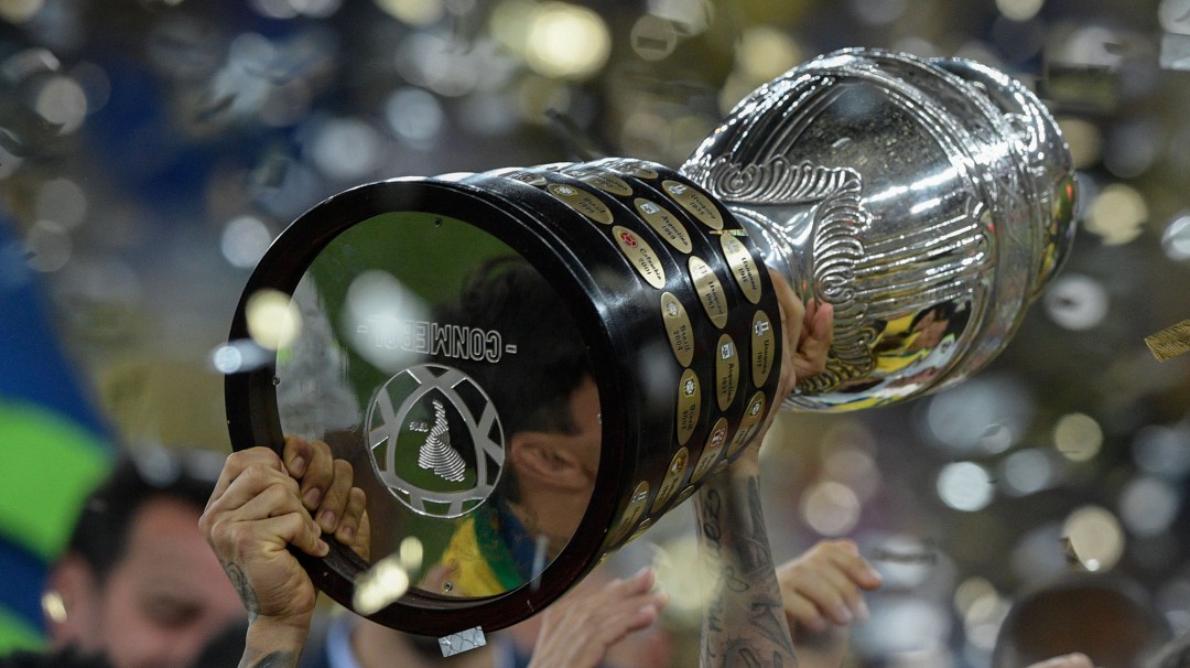¡Con el tricolor de fondo! Este es el logo de la Copa América 2020