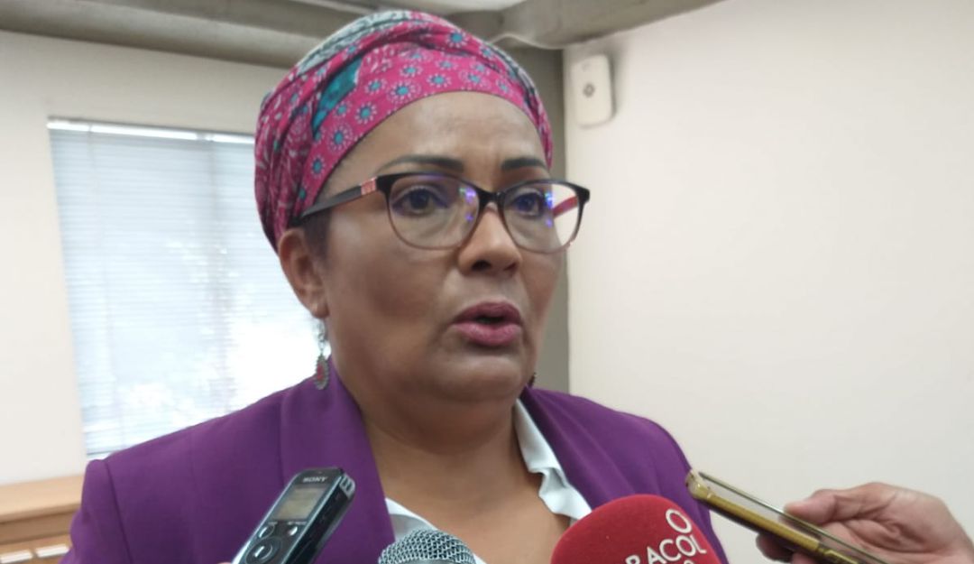 María Victoria Sandino, senadora portido de la FARC