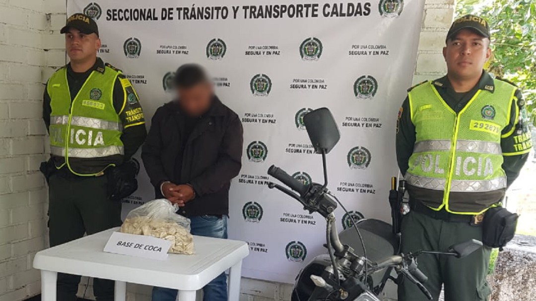 Policía incauta 4.300 gramos de base de coca avaluados en $11 millones