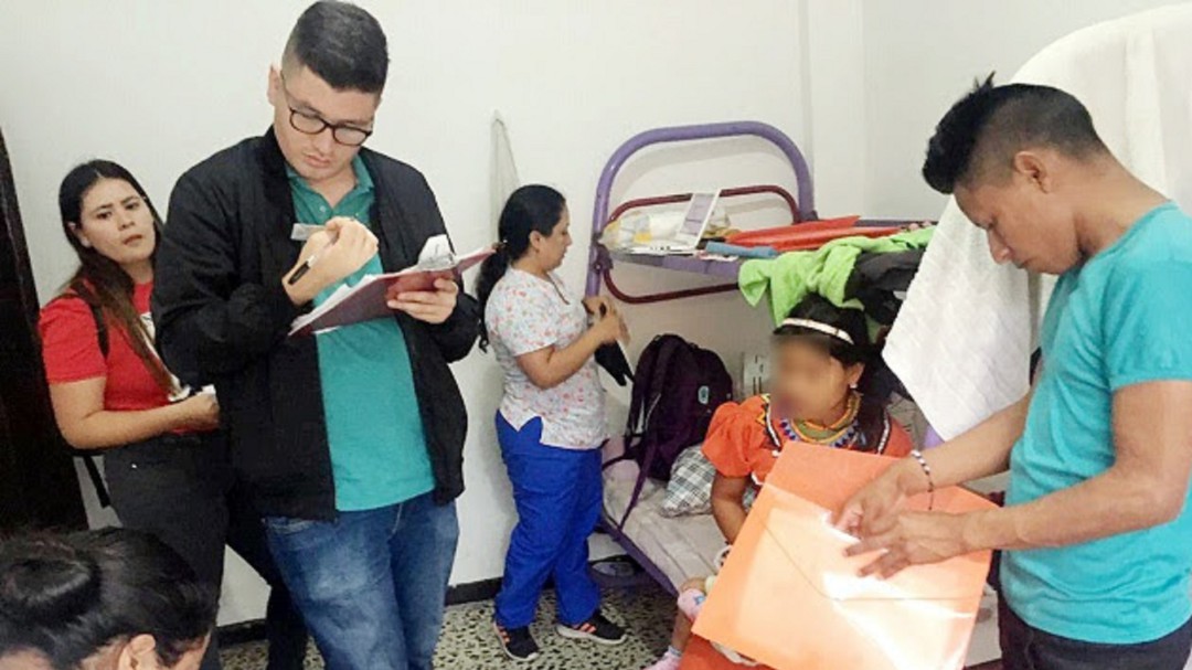 Indígenas desplazados entre Chocó y Risaralda están llegando al Quindío
