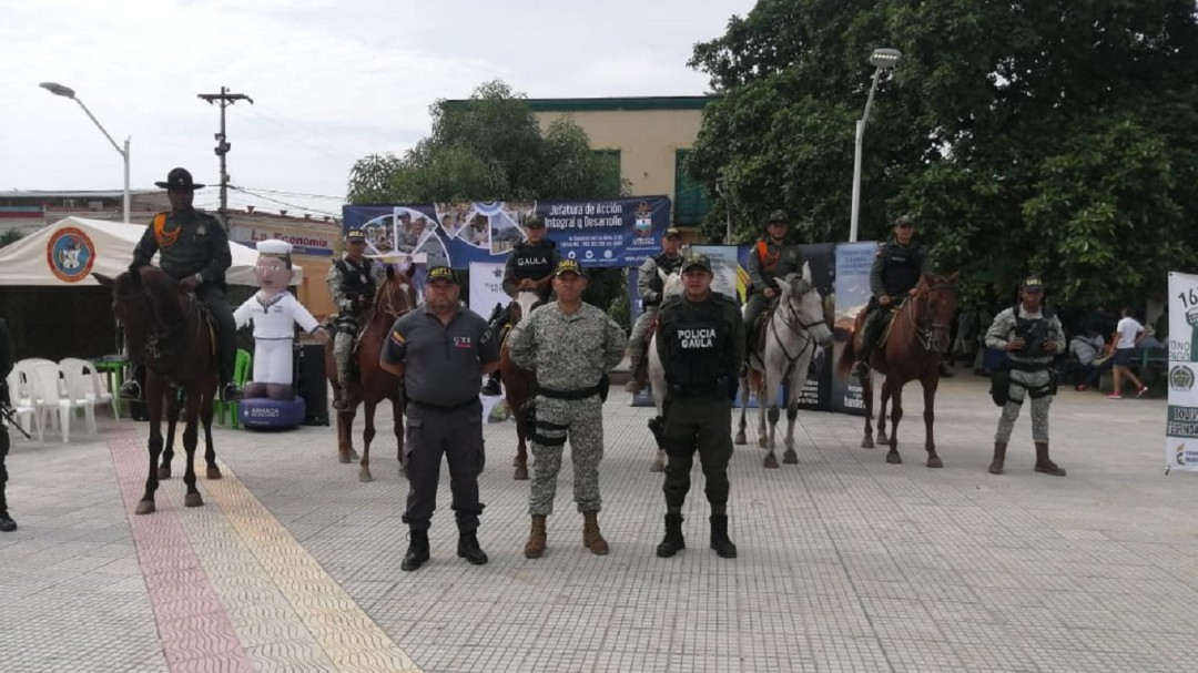 Gaula realiza campaña para prevenir la extorsión