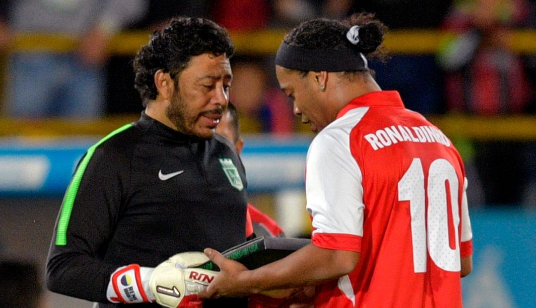 Despedida ronaldinho el campín santa fe atlético nacional asprilla higuita: El 'Tino' y un gracioso comentario sobre la despedida de Ronaldinho