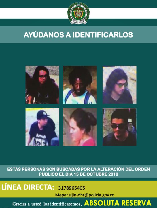 Manifestaciones encapuchados: Mindefensa publicó cartel de vándalos en marchas estudiantiles Manifestaciones encapuchados: Mindefensa publicó cartel de vándalos en marchas estudiantiles