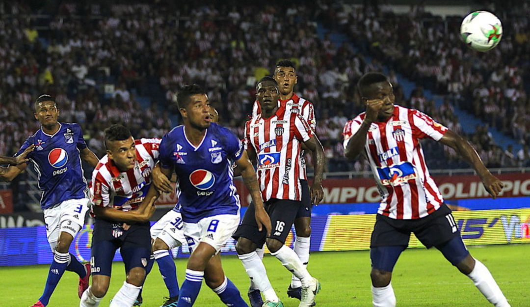 En Vivo Junior Millonarios Liga Águila: Junior derrota a un Millonarios que cae al octavo lugar de la tabla