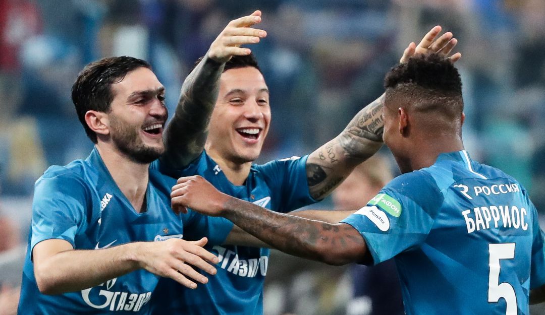 wilmar barrios zenit selección colombia superliga rusia: Wilmar Barrios se estrenó como goleador en Rusia