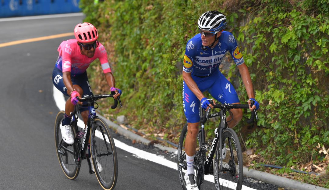Tour de Guangxi daniel felipe martinez enric mas ciclismo colombiano: Daniel Felipe Martínez cara a cara con Enric Mas en China
