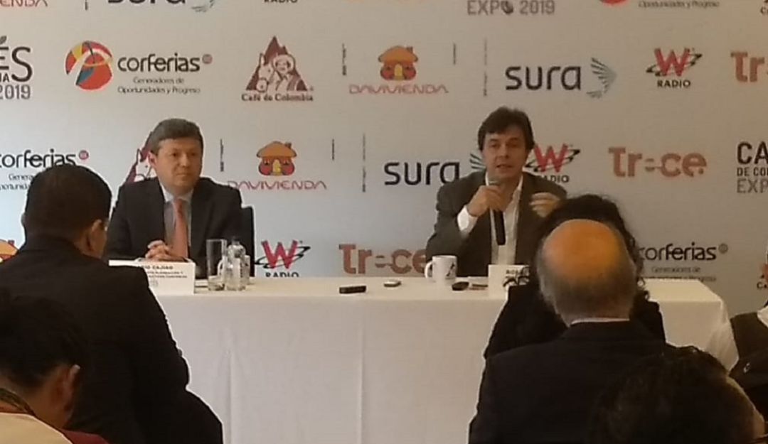 Rueda de prensa de la feria Cafés de Colombia Expo 2019