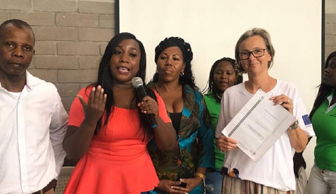 Embajadora UE en Colombia: Embajadora de la Unión Europea en Colombia se reunió con líderes afro
