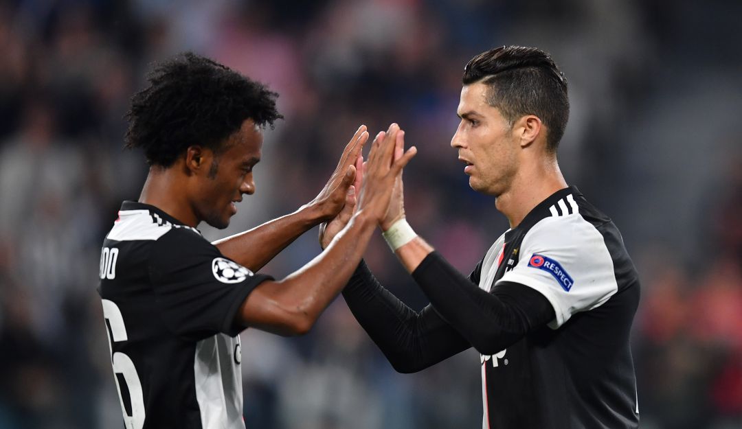 en vivo UEFA Champions League juventus vs Lokomotiv: Cristiano: "Cuadrado es un jugador extraordinario y excepcional"