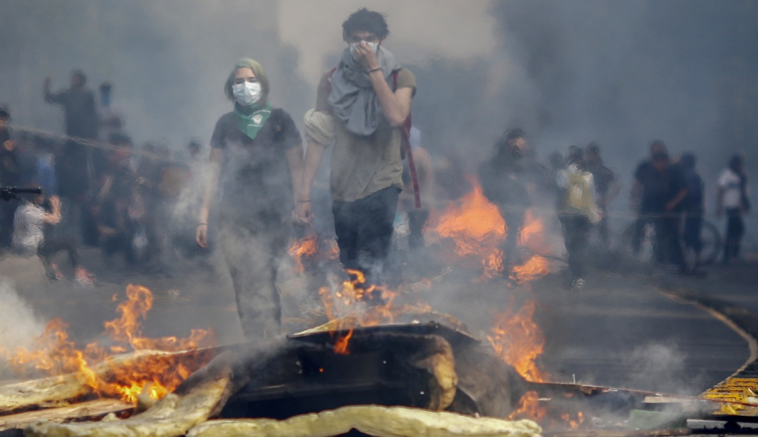 Protestas en Santiago Chile: Protestas en Chile dejan ocho víctimas mortales