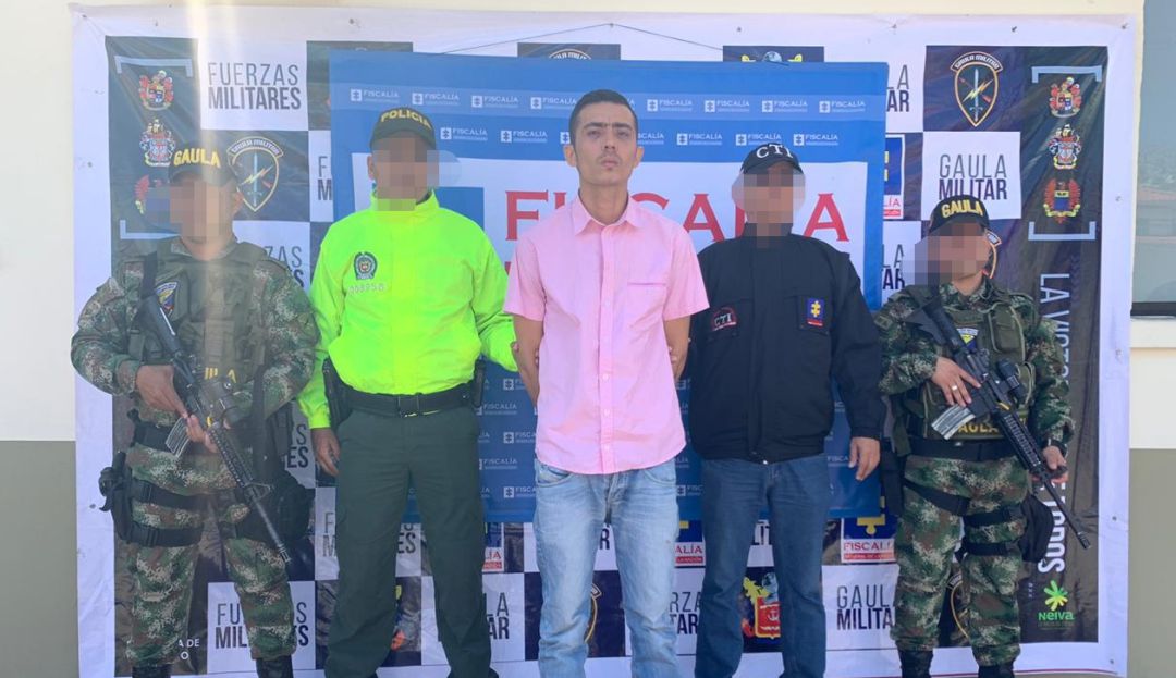 Alias ´Lucho´ hacía parte de uno de los 12 más buscados en Neiva.