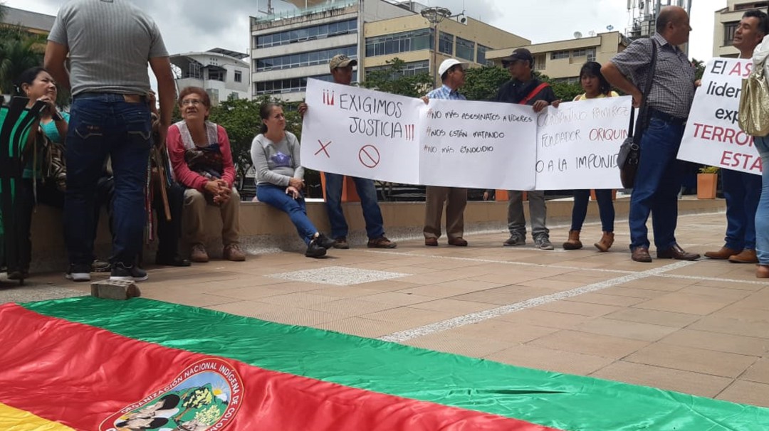 Exigimos que el asesinato de Constantino no quede en la impunidad:indígenas