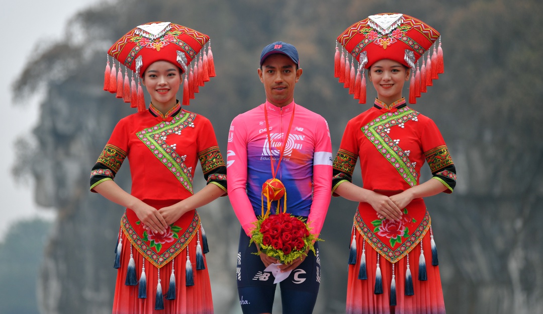 Daniel Martínez segundo Tour Guangxi: Daniel Felipe Martínez fue segundo en el Tour de Guangxi