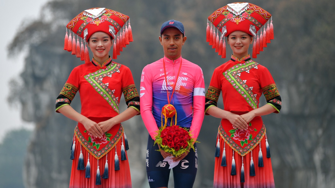 Daniel Felipe Martínez fue segundo en el Tour de Guangxi