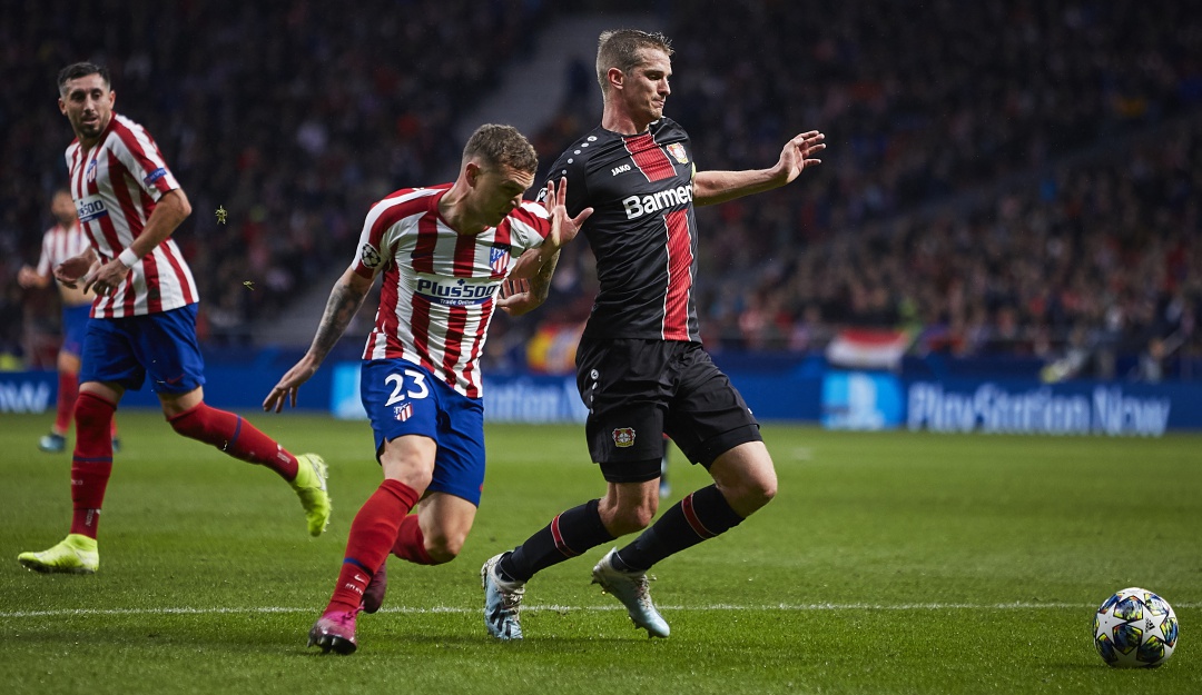 Santiago Arias Atlético de Madrid Champions League: Sin Santiago Arias en cancha, Atlético venció 1-0 a Bayer Leverkusen