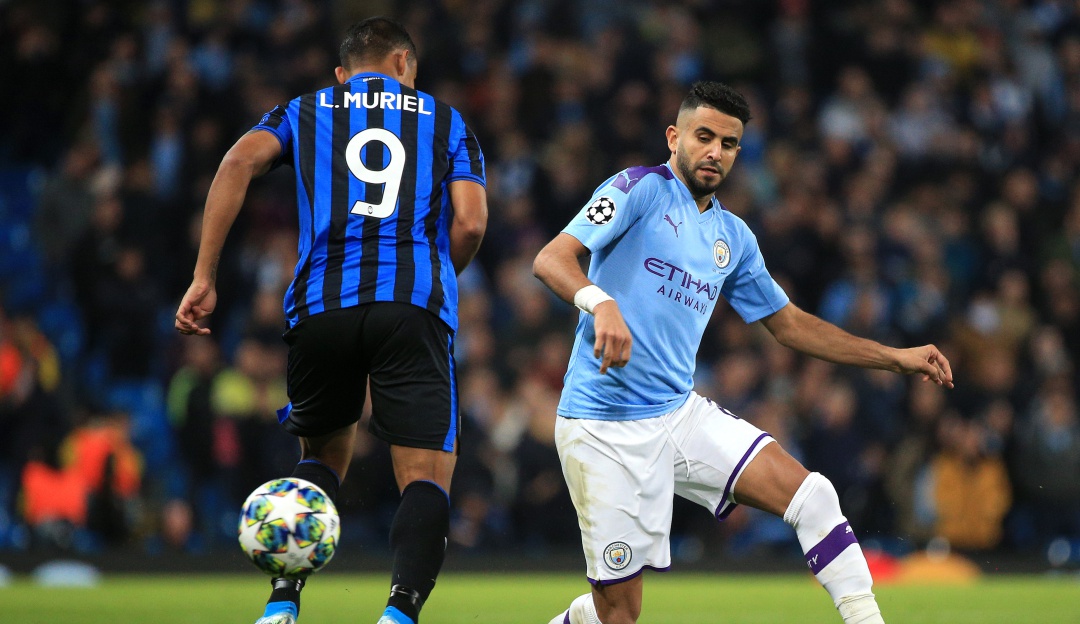Luis Fernando Muriel, Atalanta, Champions League: Muriel no lo pudo evitar: Atalanta fue aplastado 5-1 por Manchester City