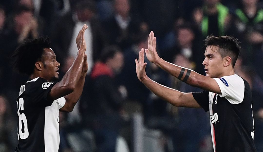 Juventus Lokomotiv Moscú Champions League resultados: Asistencia de Cuadrado en el difícil triunfo de Juventus en Champions