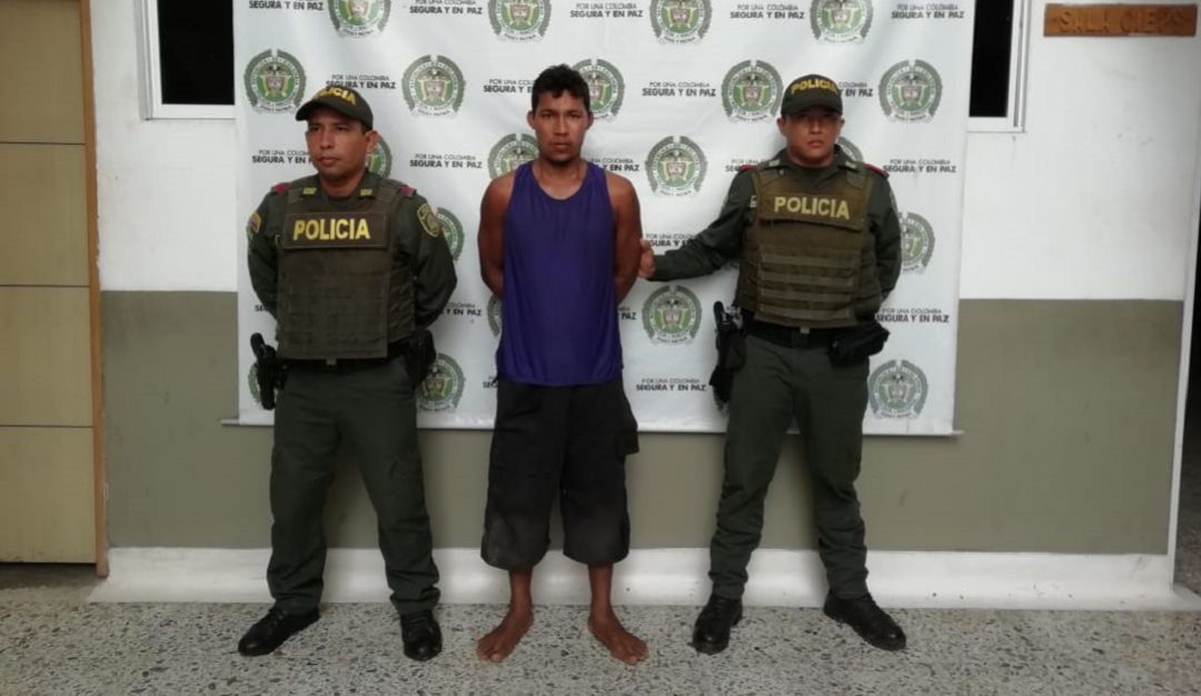 Lorica, asesinato, comerciante, capturado, policia nacional: A la cárcel el presunto autor del homicidio de la comerciante en Lorica