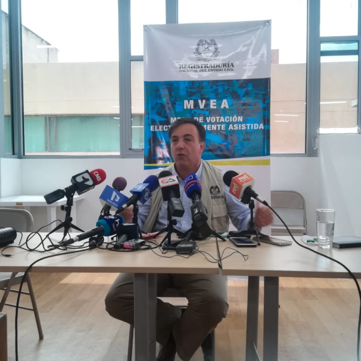 Registraduría hará piloto de mesa de votación asistida electrónicamente