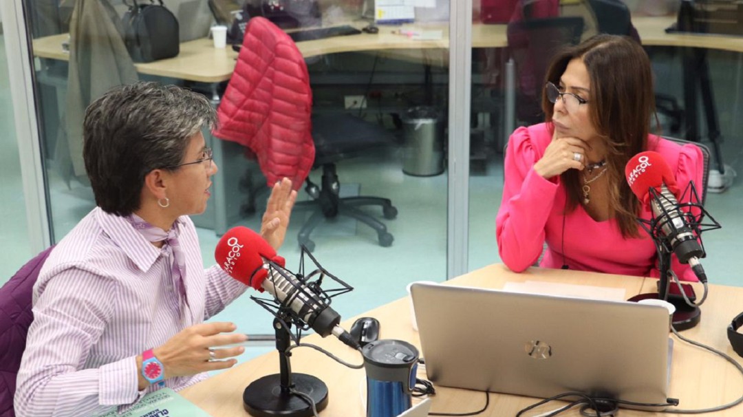 Lo que dijo Claudia López en Hora 20
