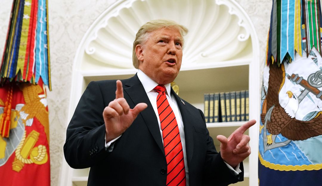 Trump conflicto kurdos y turcos: Trump asegura que alto el fuego en Siria será permanente