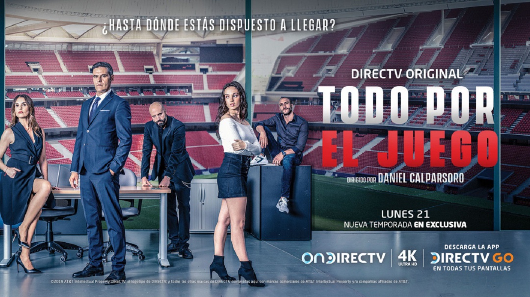 Estrena la segunda temporada de Todo por el Juego en OnDIRECTV