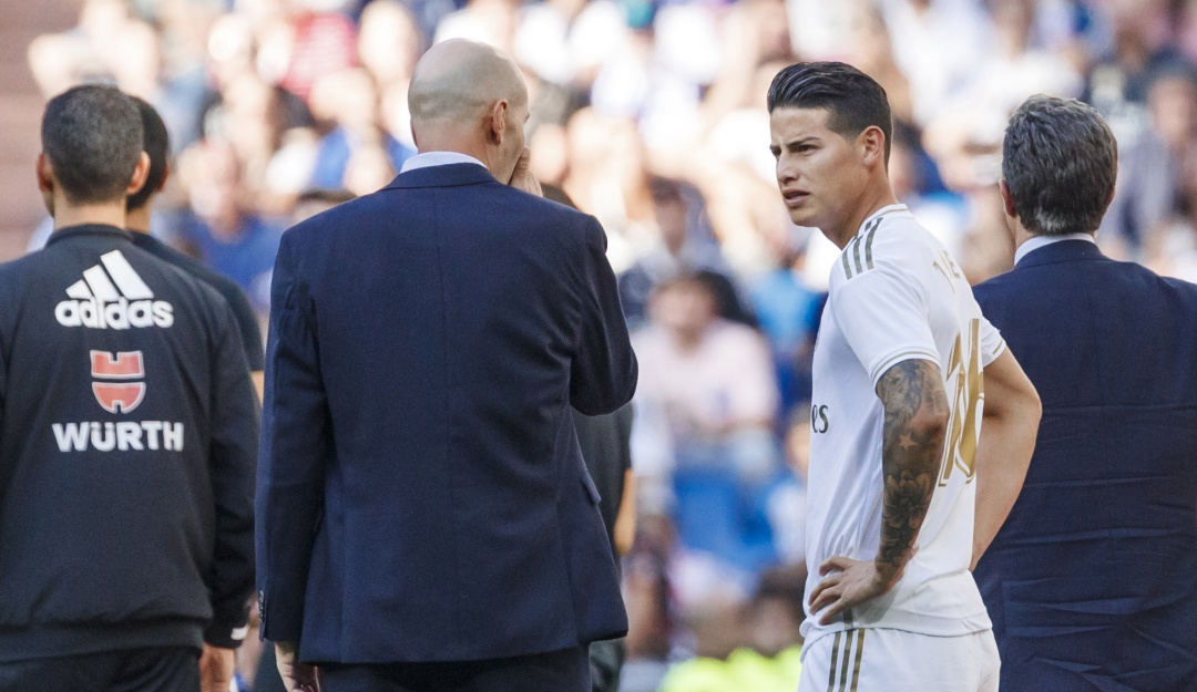 James Rodriguez Real Madrid lesion entrenamiento: ¿Qué pasa con James? El colombiano no hizo trabajo de campo con Real Madrid