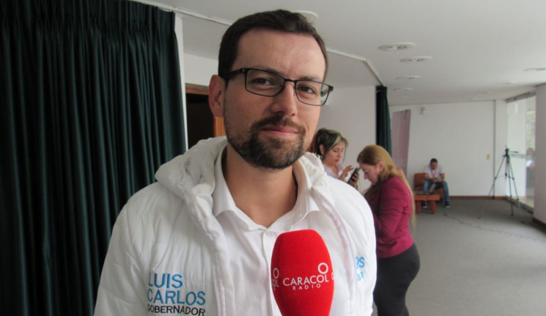Luis Carlos Veláquez Cardona, gobernador de Caldas 2.020 - 2.023