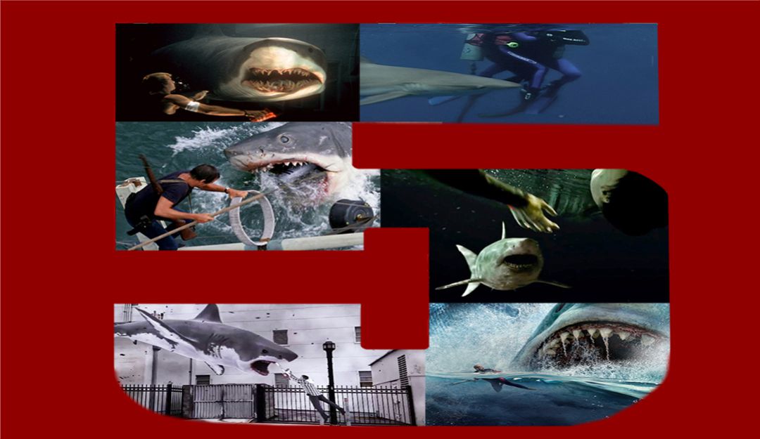 Top 5 de largometrajes sobre tiburones: Top 5 de largometrajes sobre tiburones