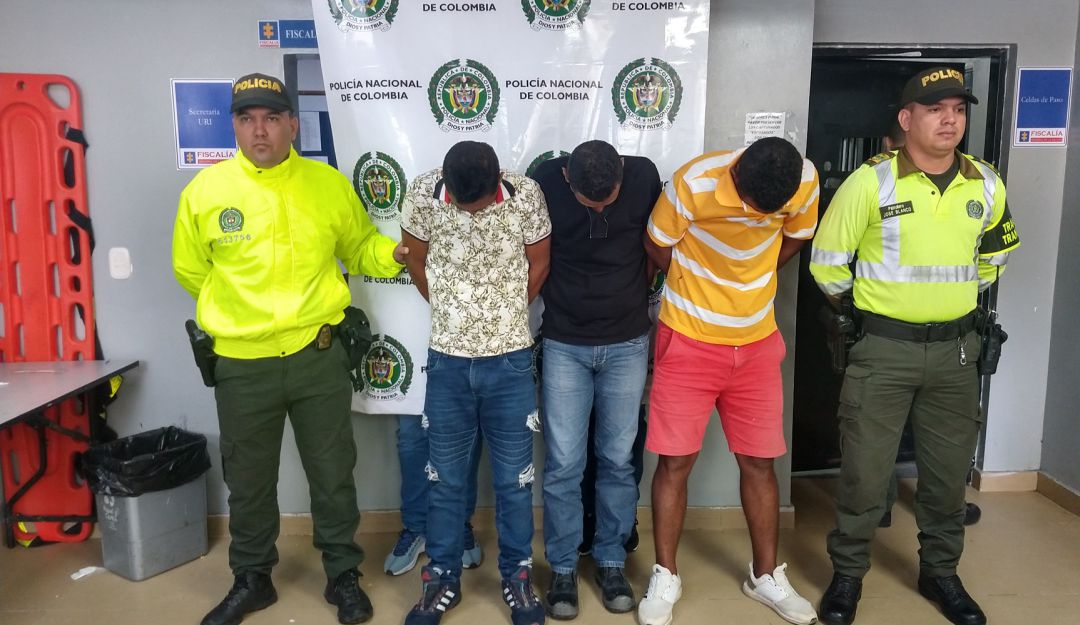 Capturas en Cartagena: Desarticulan banda que delinquía en la carretera Cartagena-Barranquilla