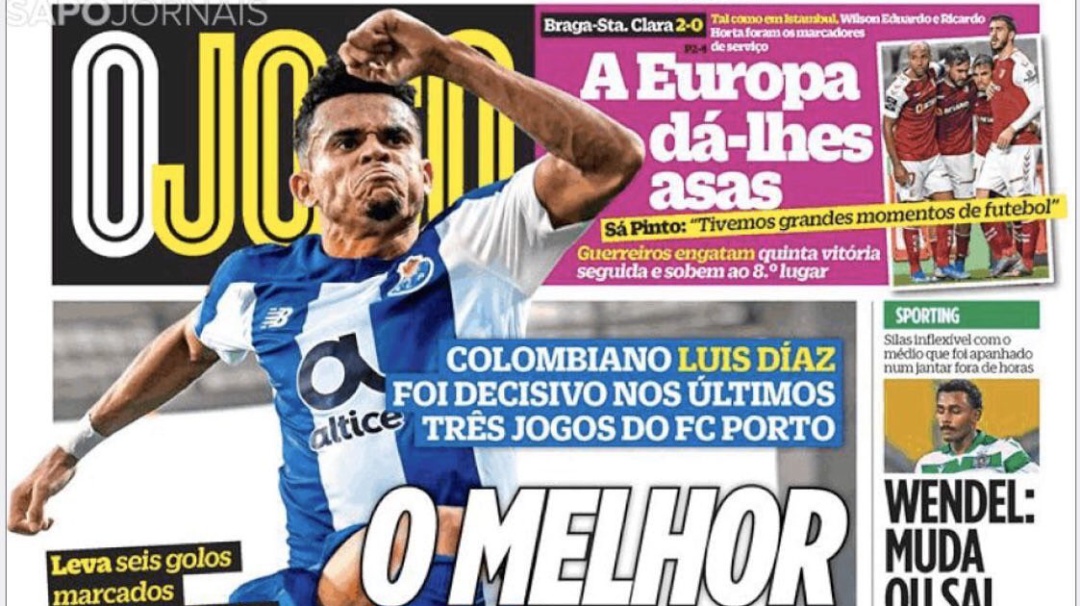 Luis Díaz, catalogado "mejor refuerzo del año" en Portugal