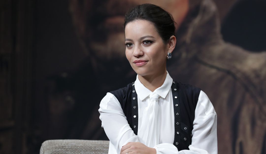 Natalia Reyes Terminator: Natalia Reyes apareció como Arnold Schwarzenegger en show de Jimmy Kimmel