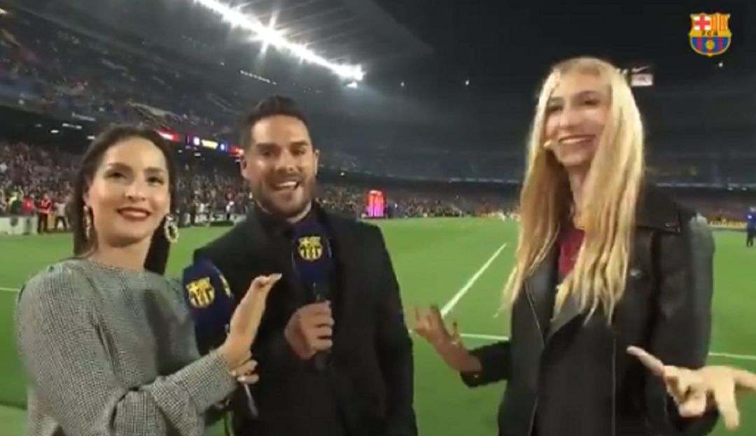 Lina Tejeiro Carmen Villalobos Camp Nou: ¡Se lució! Con este regalazo Lina Tejeiro le cumplió un sueño a este actor