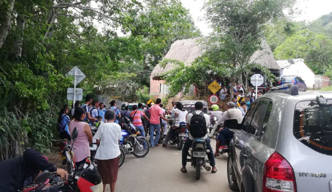 Colegios en el Atlántico: Protestas por caída del techo de un colegio en Galapa