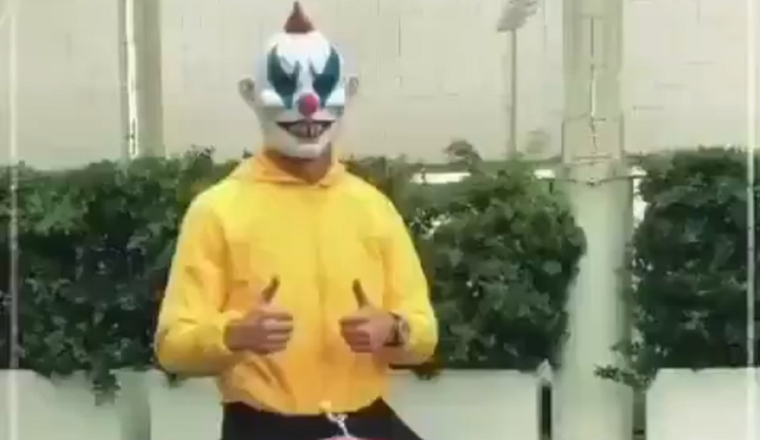 Cristiano Ronaldo Juventus disfrazado Halloween: Cristiano llegó disfrazado al entrenamiento de la Juventus