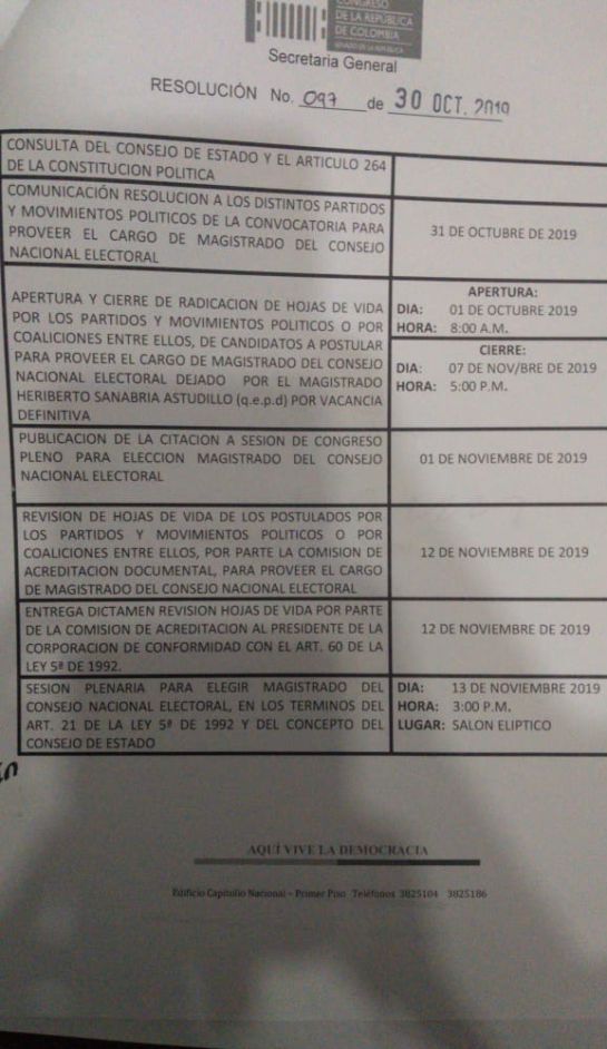 Consejo Nacional Electoral nuevo magistrado: Congreso elegirá nuevo magistrado del CNE el 13 de noviembre Consejo Nacional Electoral nuevo magistrado: Congreso elegirá nuevo magistrado del CNE el 13 de noviembre