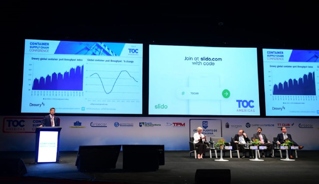 Toc Américas Cartagena 2019: Directivo del Puerto de Cartagena pide agregar valor a la carga portuaria