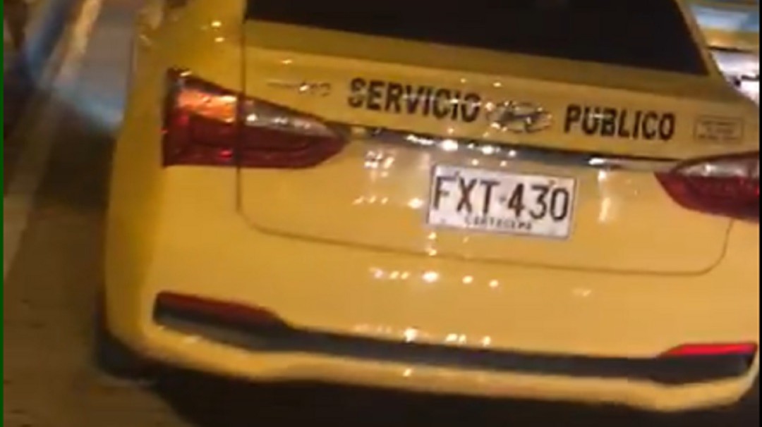 Sancionan a taxista que se rehusó a llevar a un extranjero en Cartagena