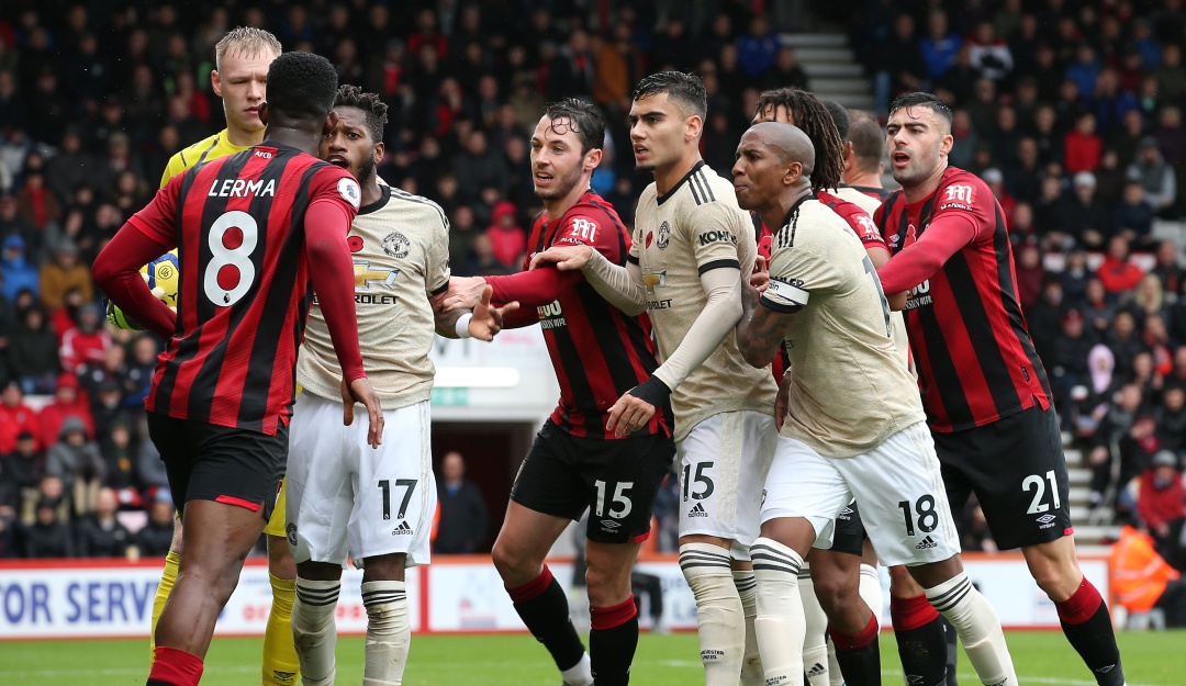 Jefferson Lerma Bournemouth 1-0 Manchester United: Con Lerma, el Bournemouth derrota al poderoso Manchester United