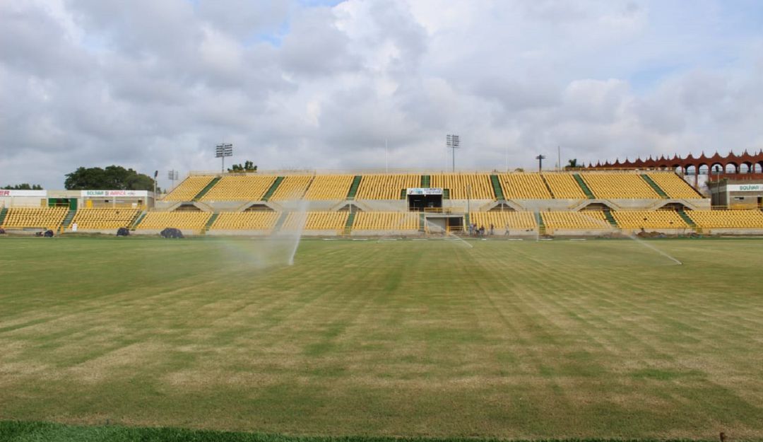 Estadio Jaime Morón Real Cartagena: El Jaime Morón, listo para recibir a Real Cartagena